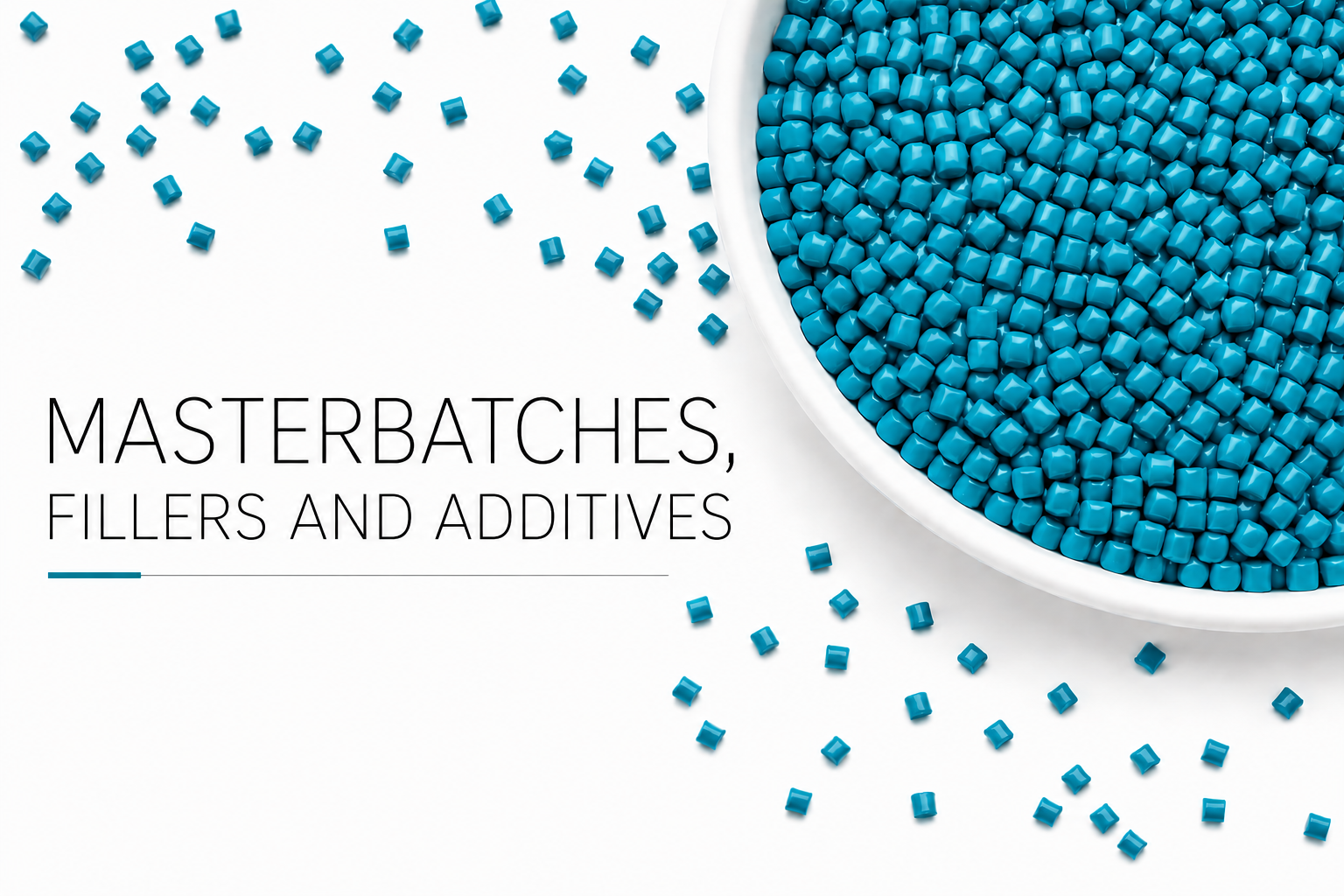 Masterbatches, fillers, and additives for plastic manufacturing